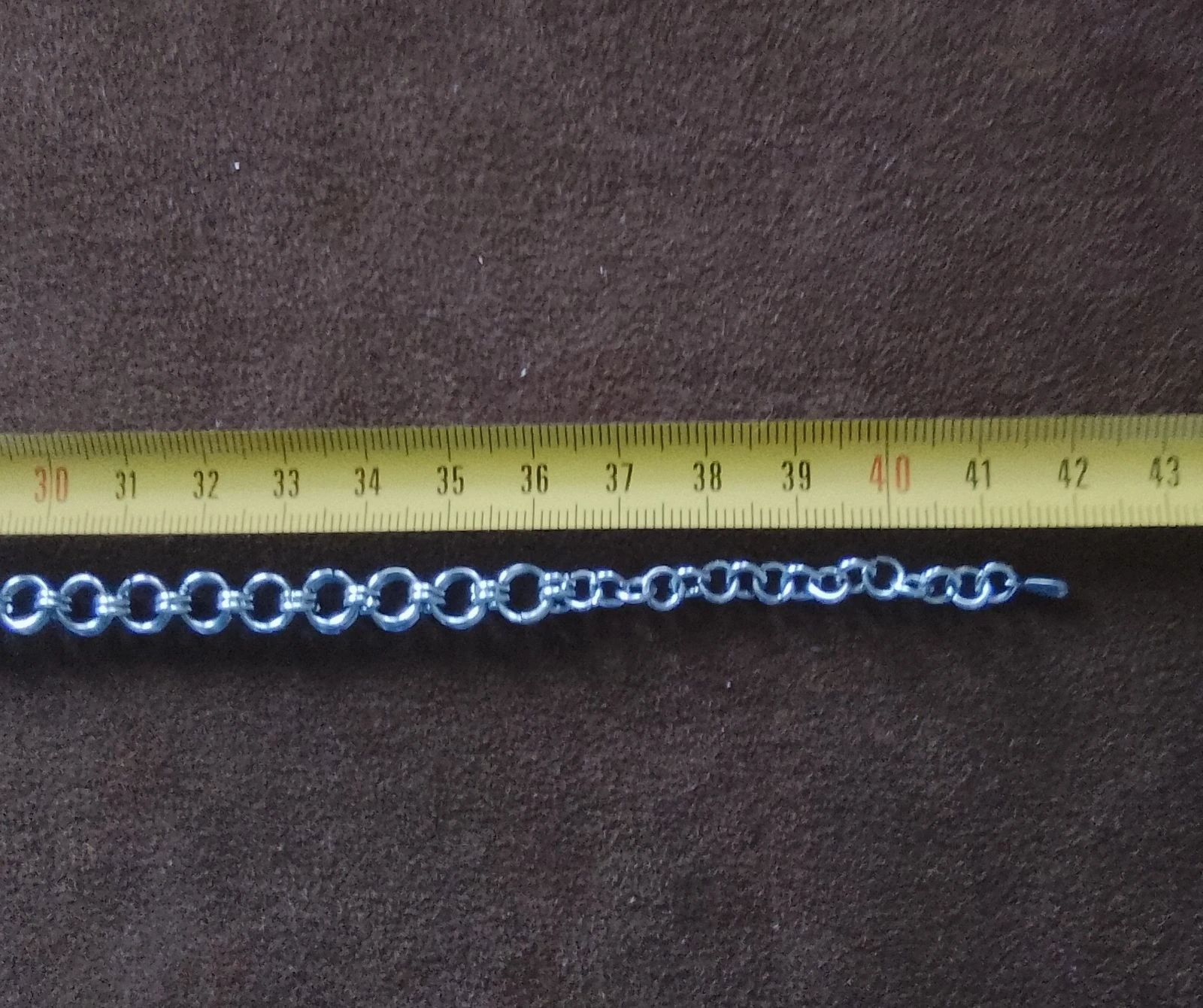 Collar chainmail japonés y mallas trenzadas Estilo gótico – photo 6